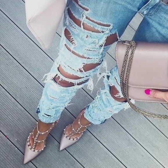 NWT! Valentino Nude Heels size 9.5 - Picture 6 of 6